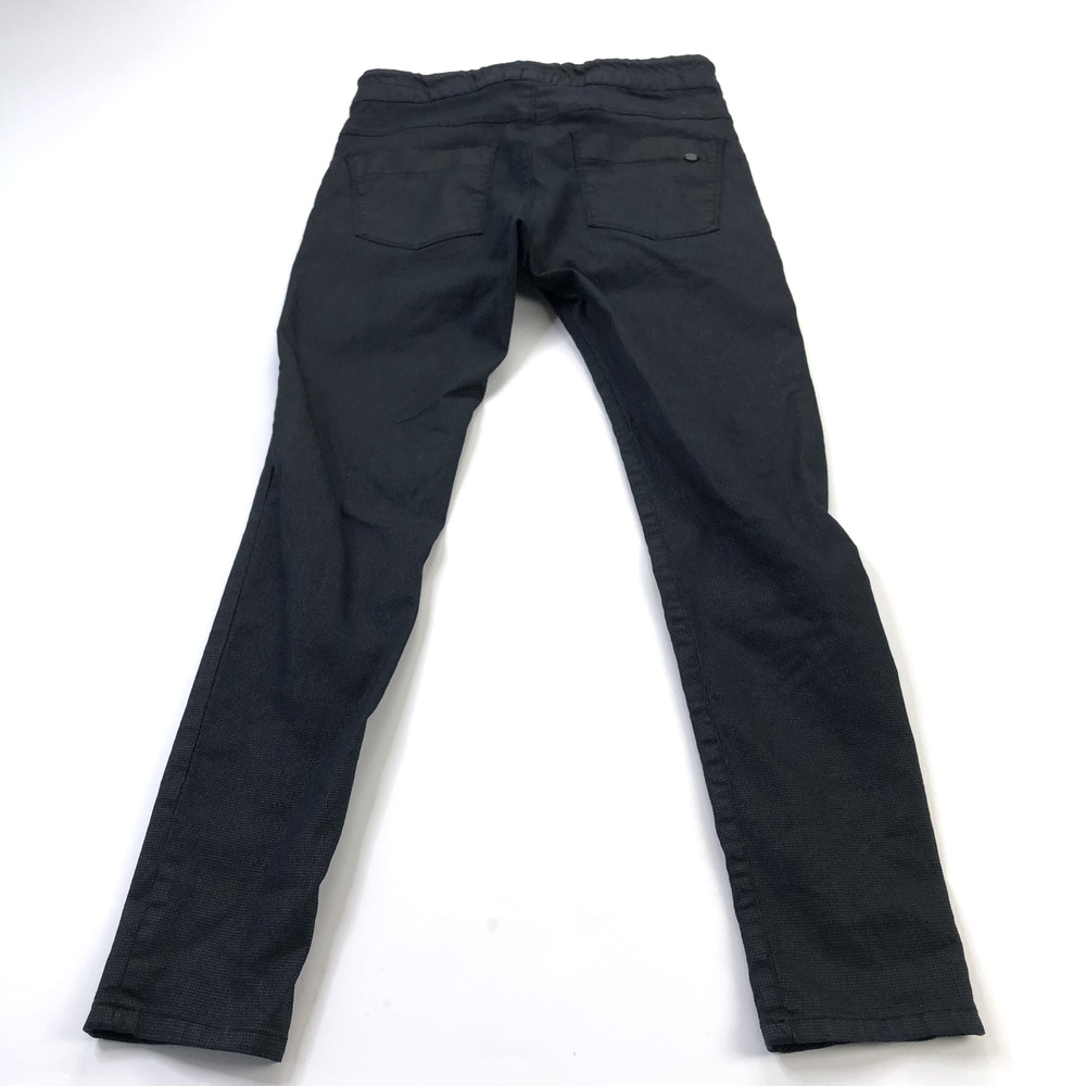 Bevy Flog 29 (Fit 30W 28L) High Rise Elastic Waist Pull On Pants Black MINT